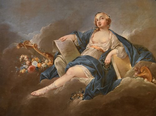 Allegoria della Poesia (la Musa Calliope)